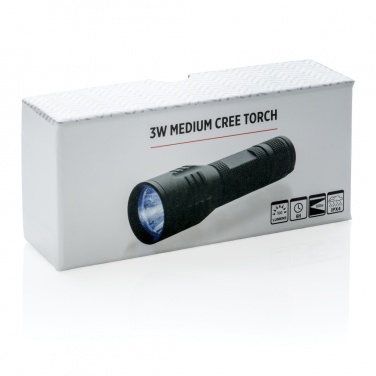 Logotrade promotional merchandise image of: 3W medium CREE torch